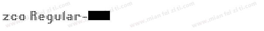 zco Regular字体转换